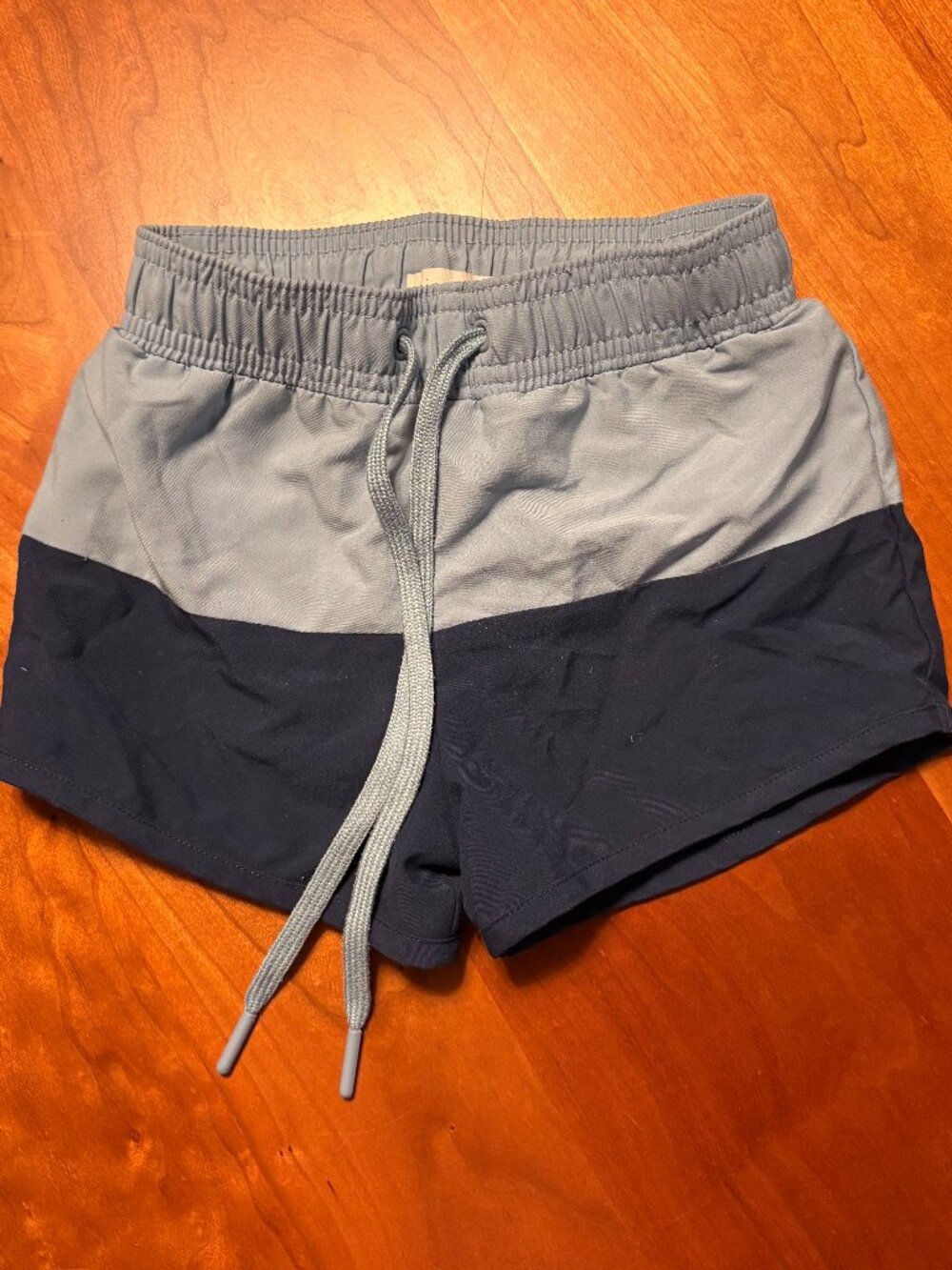 Minnow Colorblock Swim Trunks | Boys' Size 3T | Navy & Gray